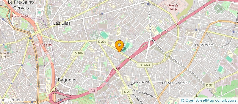 localisation de l'entreprise MONSIEUR JORDAN VEILLEUR à BAGNOLET