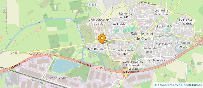 localisation de l'entreprise MONSIEUR JORDAN VELLA  SAINT-MARTIN-DE-CRAU