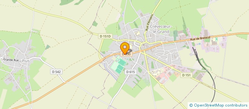 localisation de l'entreprise MONSIEUR JORDAN VIGNEUX  CREVECUR-LE-GRAND