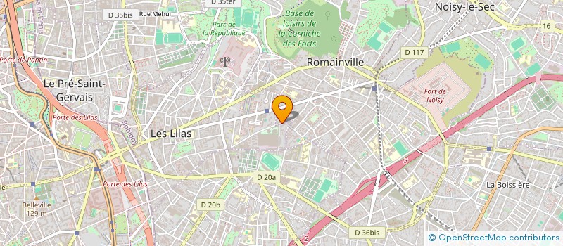 localisation de l'entreprise MONSIEUR JORDAN VINCENT à ROMAINVILLE