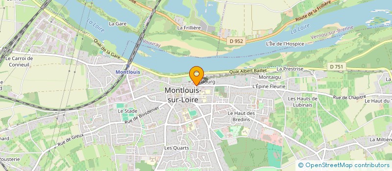 localisation de l'entreprise MONSIEUR JORDAN WACHEUX  MONTLOUIS-SUR-LOIRE