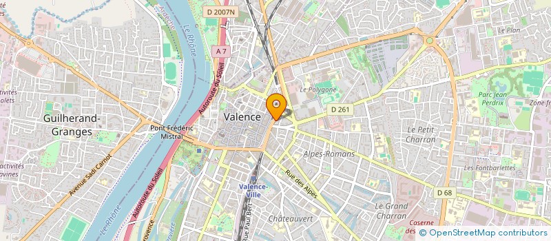 localisation de l'entreprise MONSIEUR JORDAN WEBER  VALENCE