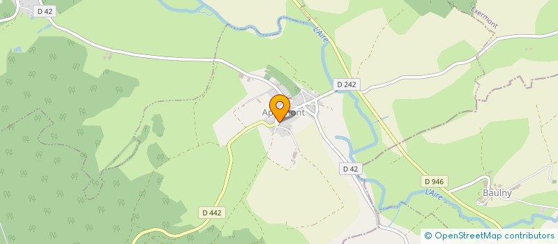 localisation de l'entreprise MONSIEUR JORDAN WYGAS à APREMONT
