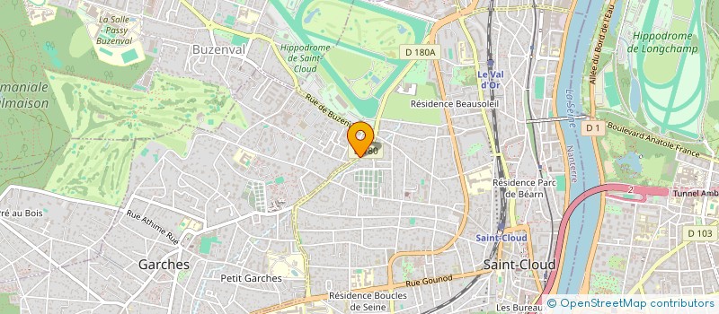 localisation de l'entreprise MONSIEUR JORDAN YANKAM KAMLO  SAINT-CLOUD