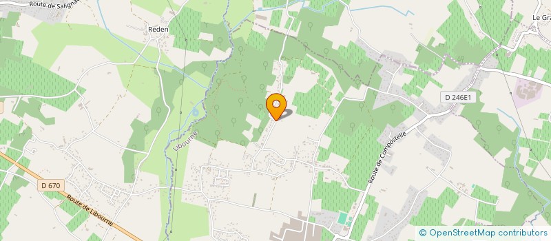 localisation de l'entreprise MONSIEUR JORDAN YONNET  LA LANDE-DE-FRONSAC