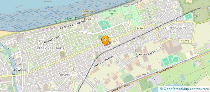 localisation de l'entreprise MONSIEUR JORDAN ZAIDI  DUNKERQUE