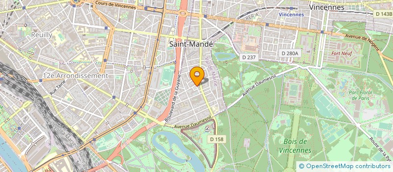 localisation de l'entreprise MONSIEUR JORDAN ZERBIB  SAINT-MANDE