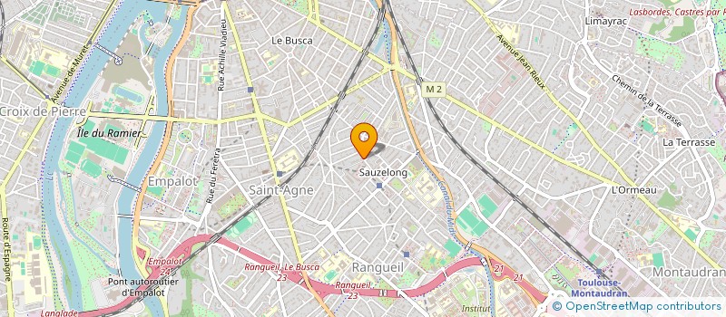 localisation de l'entreprise MONSIEUR JORDANE BERTHOULOUX à TOULOUSE