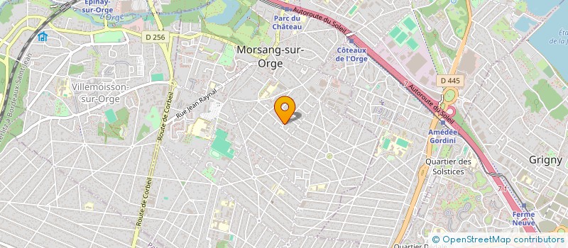 localisation de l'entreprise MONSIEUR JORDANE BESSON à MORSANG-SUR-ORGE