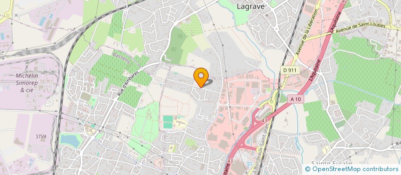 localisation de l'entreprise MONSIEUR JORDANE BOUJASSON  CARBON-BLANC