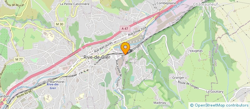 localisation de l'entreprise MONSIEUR JORDANE DAOUDI à RIVE-DE-GIER