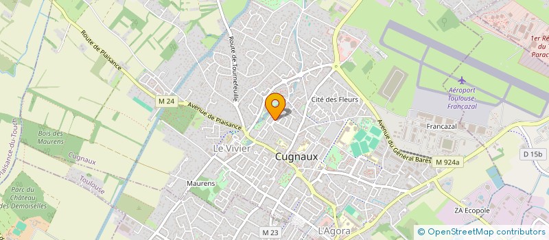 localisation de l'entreprise MONSIEUR JORDANE DE MALEZIEU à CUGNAUX