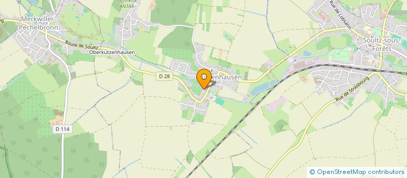 localisation de l'entreprise MONSIEUR JORDANE GASS  GUNDERSHOFFEN