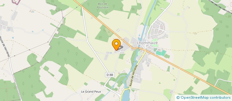 localisation de l'entreprise MONSIEUR JORDANE GIBEL  LHOMMAIZE