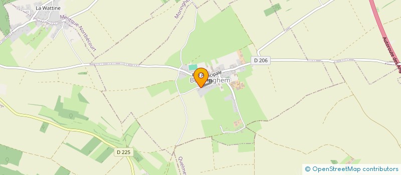 localisation de l'entreprise MONSIEUR JORDANE GRAVE  BOISDINGHEM