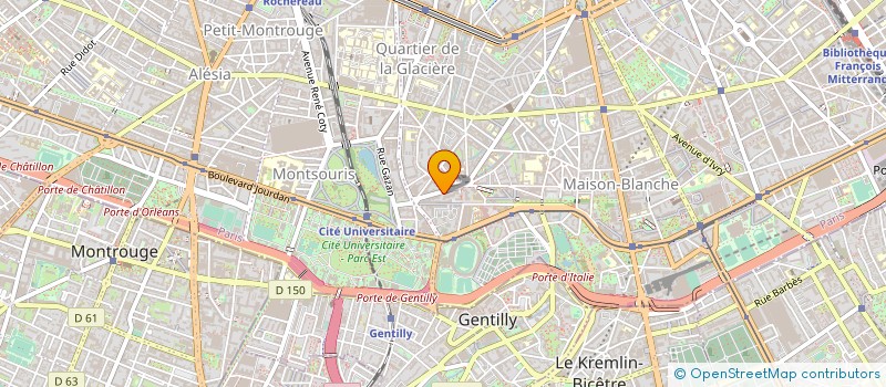 localisation de l'entreprise MONSIEUR JORDANE HUART  PARIS