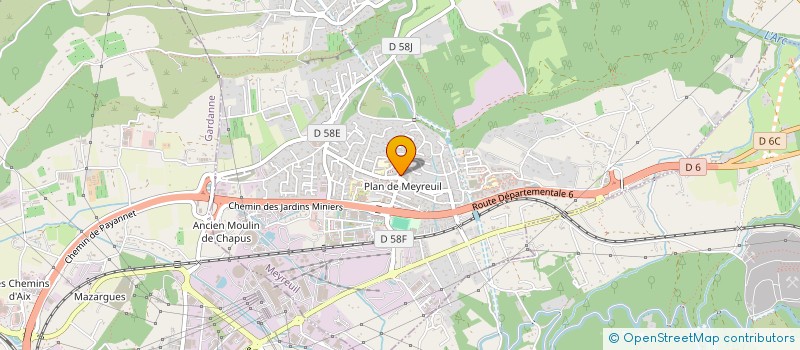 localisation de l'entreprise MONSIEUR JORDANE JEAMBUT  MEYREUIL