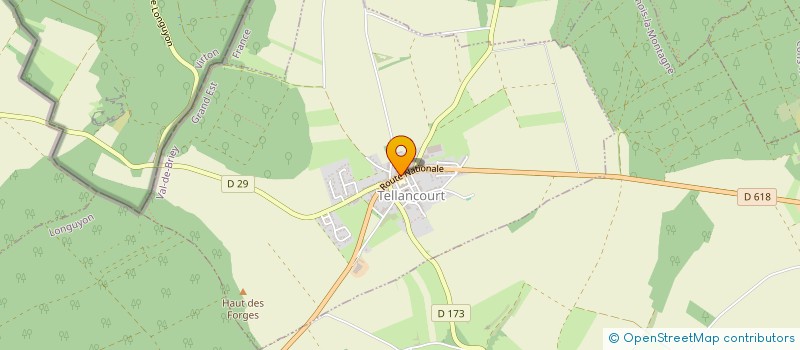 localisation de l'entreprise MONSIEUR JORDANE LECOINTE  TELLANCOURT