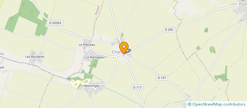 localisation de l'entreprise MONSIEUR JORDANE LEDUC  CHAMBON