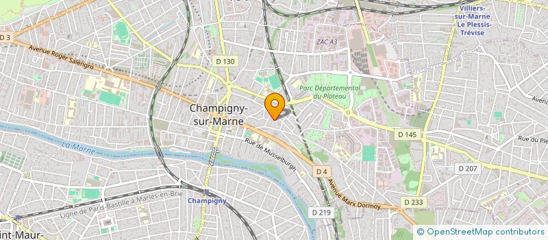 localisation de l'entreprise MONSIEUR JORDANE LHEUREUX à CHAMPIGNY-SUR-MARNE
