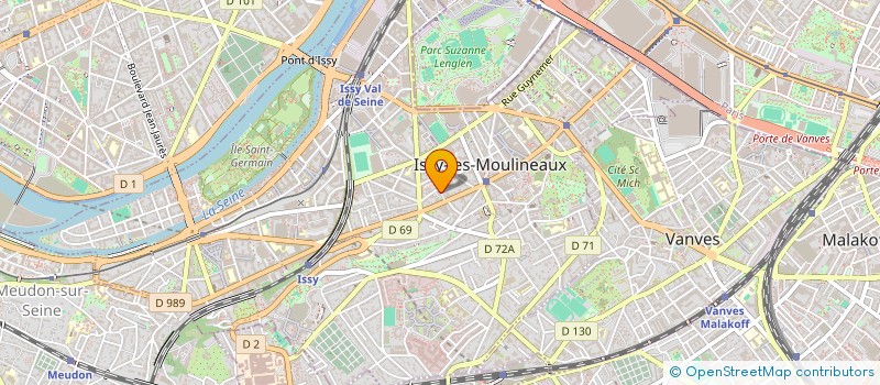 localisation de l'entreprise MONSIEUR JORDANE MASSON à ISSY-LES-MOULINEAUX