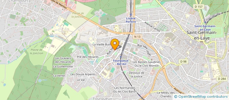 localisation de l'entreprise MONSIEUR JORDANE MBAKI  SAINT-GERMAIN-EN-LAYE