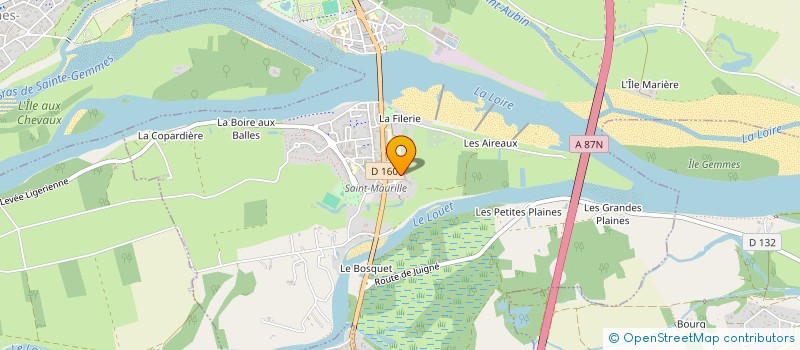 localisation de l'entreprise MONSIEUR JORDANE NOEL à LES PONTS-DE-CE