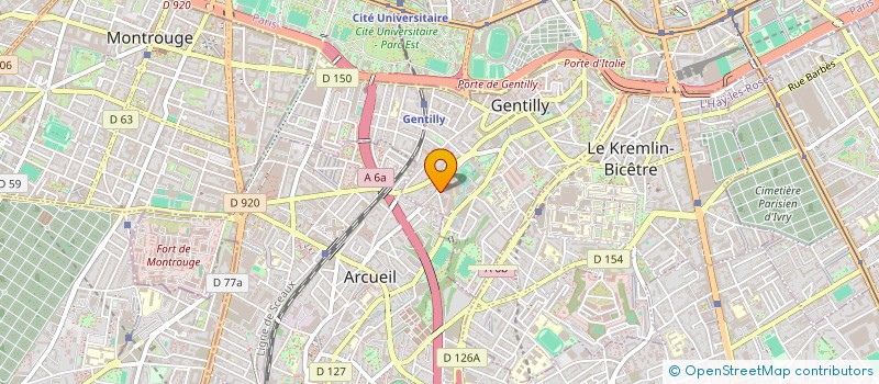localisation de l'entreprise MONSIEUR JORDANE POILVILAIN à GENTILLY