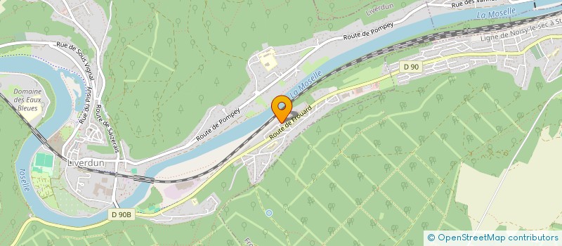 localisation de l'entreprise MONSIEUR JORDANE SILVA-CERQUEIRA  LIVERDUN