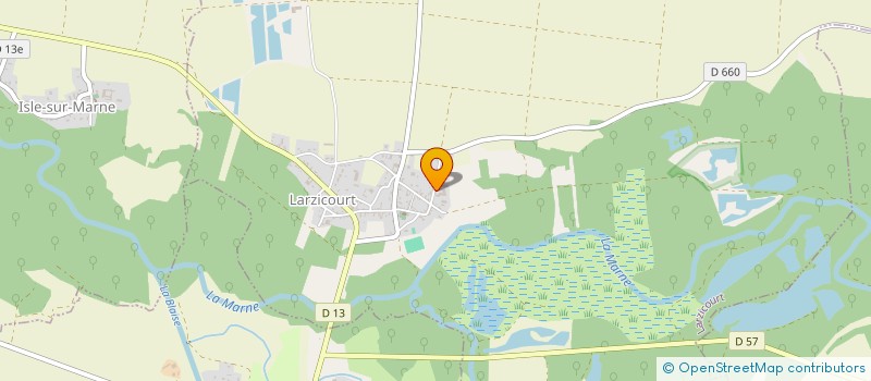 localisation de l'entreprise MONSIEUR JORDANE SOYER  LARZICOURT