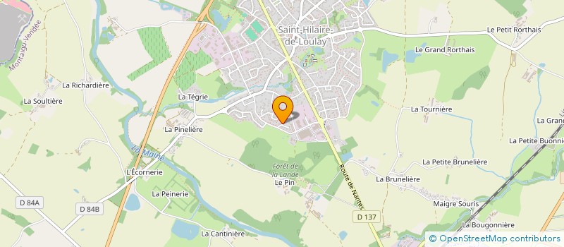 localisation de l'entreprise MONSIEUR JORDANN FENNICHE à MONTAIGU-VENDEE