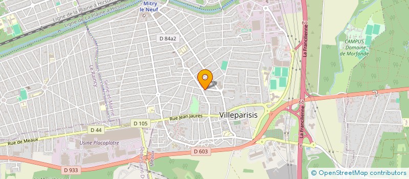 localisation de l'entreprise MONSIEUR JORDAO MADE SIASI  VILLEPARISIS