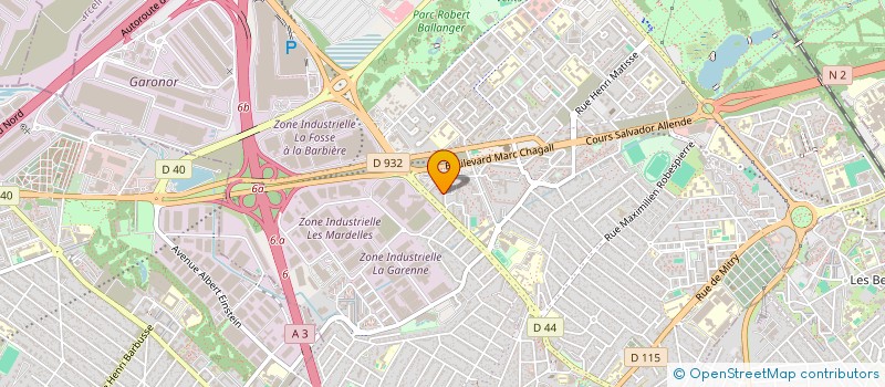 localisation de l'entreprise MONSIEUR JORDEL SILVA TAVARES  AULNAY-SOUS-BOIS