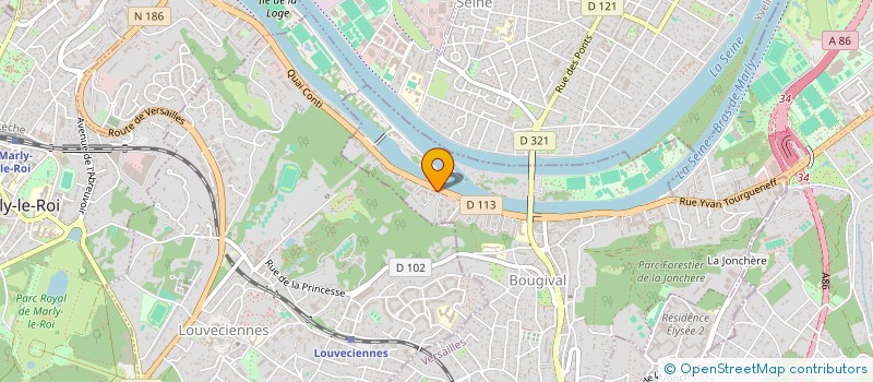localisation de l'entreprise MONSIEUR JORDHAN SEGARRA à BOUGIVAL