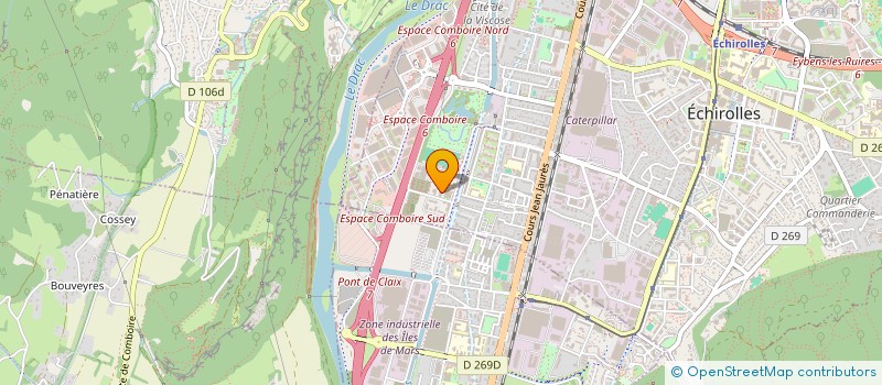 localisation de l'entreprise MONSIEUR JORDI ALIBERT à ECHIROLLES