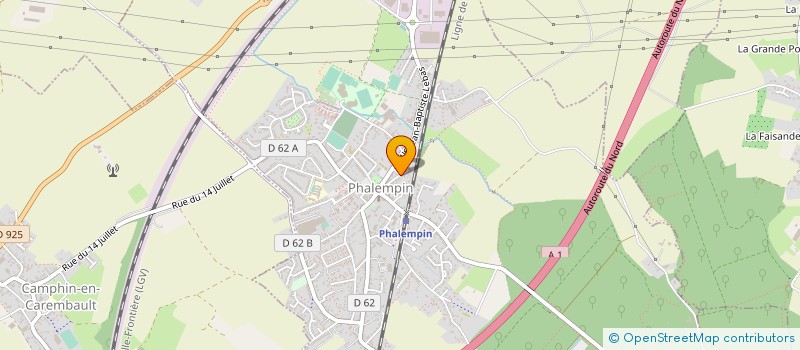 localisation de l'entreprise MONSIEUR JORDI ANDRIEUX  PHALEMPIN