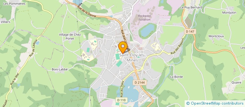 localisation de l'entreprise MONSIEUR JORDI CABALLE  SAINT-ELOY-LES-MINES