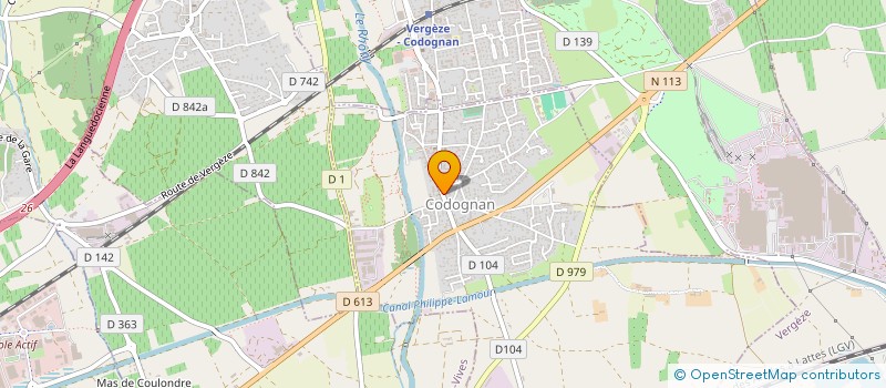 localisation de l'entreprise MONSIEUR JORDI COSTA AMIC MANZANO  CODOGNAN