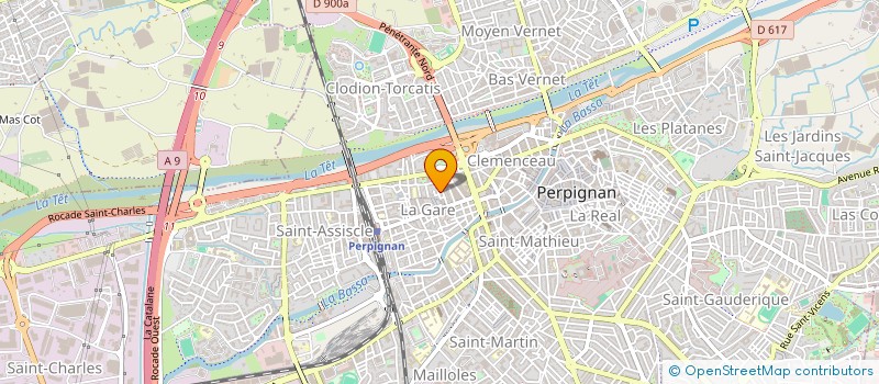 localisation de l'entreprise MONSIEUR JORDI FARRE MARTIN  PERPIGNAN