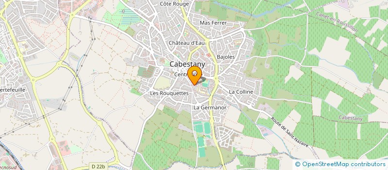 localisation de l'entreprise MONSIEUR JORDI FORGO  CABESTANY