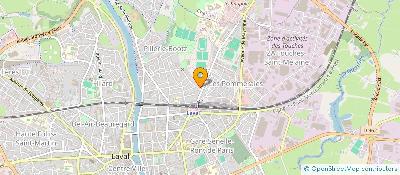 localisation de l'entreprise MONSIEUR JORDI LEPICIER à LAVAL