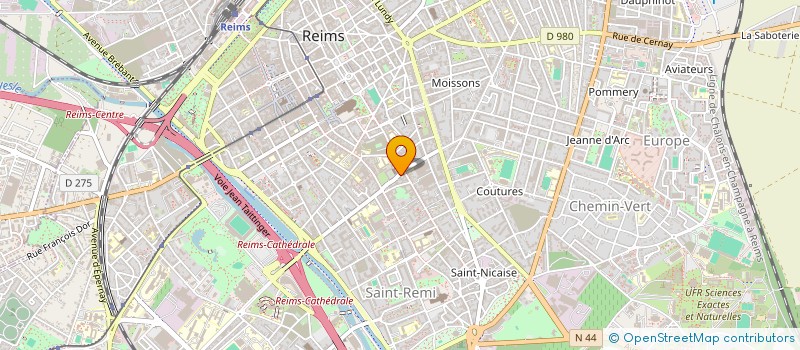 localisation de l'entreprise MONSIEUR JORDI LOOR  REIMS