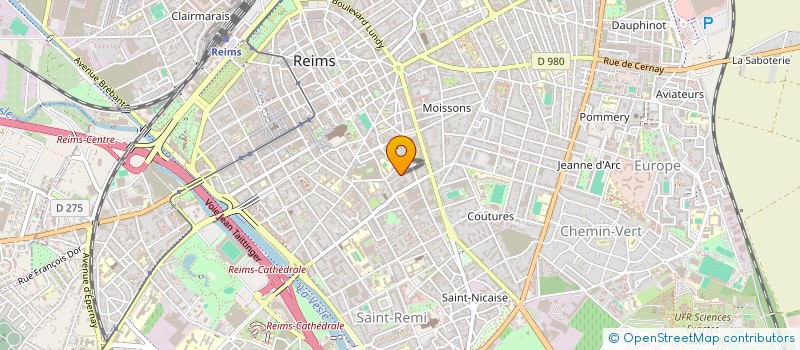 localisation de l'entreprise MONSIEUR JORDI MELENDO  REIMS