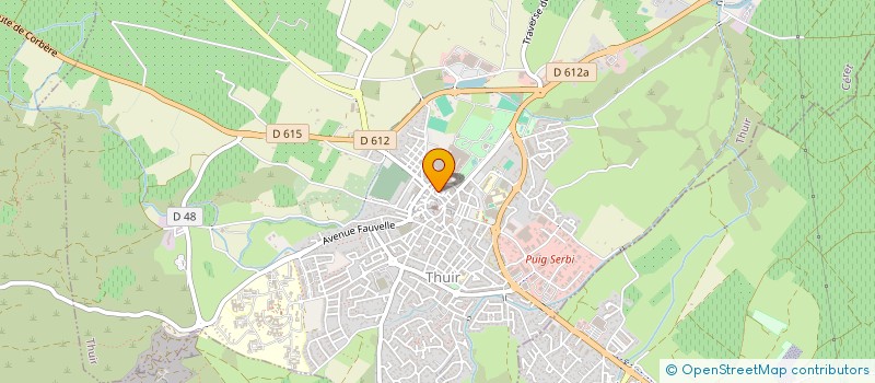 localisation de l'entreprise MONSIEUR JORDI QUER à THUIR