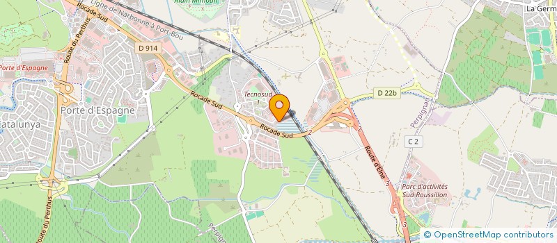 localisation de l'entreprise MONSIEUR JORDI QUETELARD  PERPIGNAN