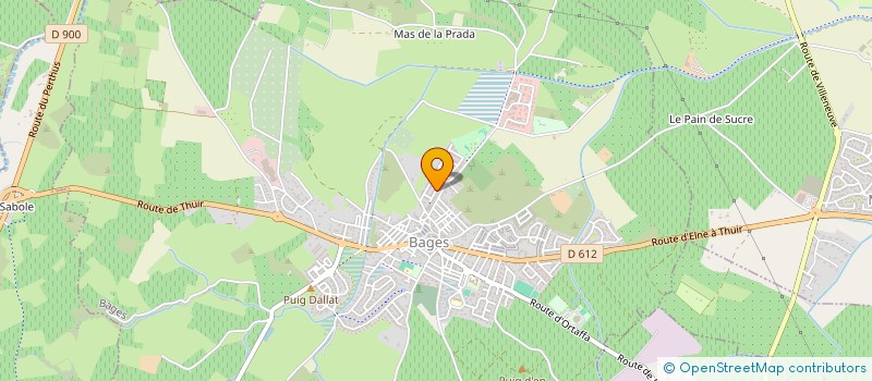 localisation de l'entreprise MONSIEUR JORDI QUINTANA  BAGES