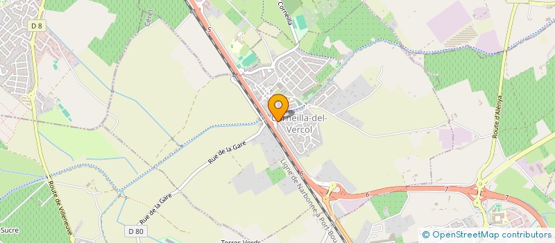 localisation de l'entreprise MONSIEUR JORDI RABASSE  CORNEILLA DEL VERCOL