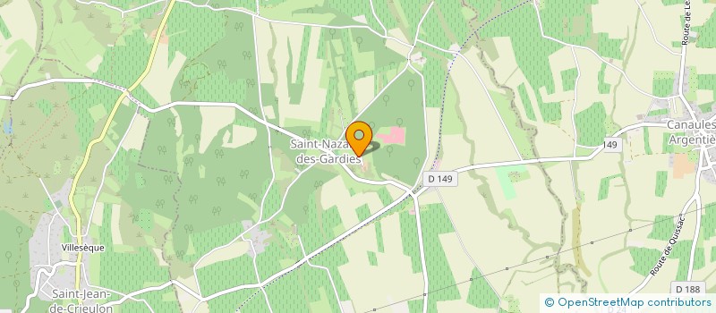 localisation de l'entreprise MONSIEUR JORDI SEVAJOL  SAINT-NAZAIRE-DES-GARDIES