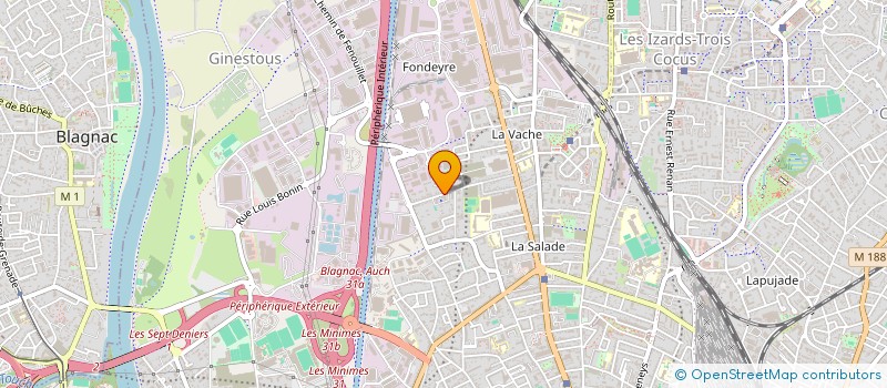 localisation de l'entreprise MONSIEUR JORDI VALENTE DE SOUZA  TOULOUSE