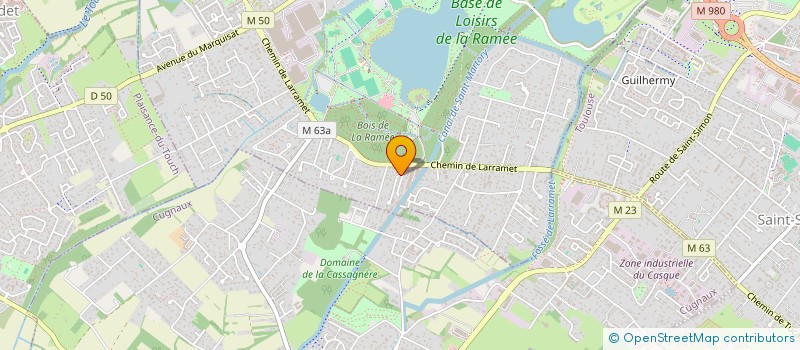 localisation de l'entreprise MONSIEUR JORDI VIDAL  TOURNEFEUILLE